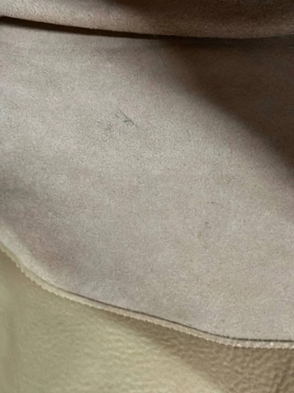 YOUNG&OLSEN Light Brown Leather Tote Bag